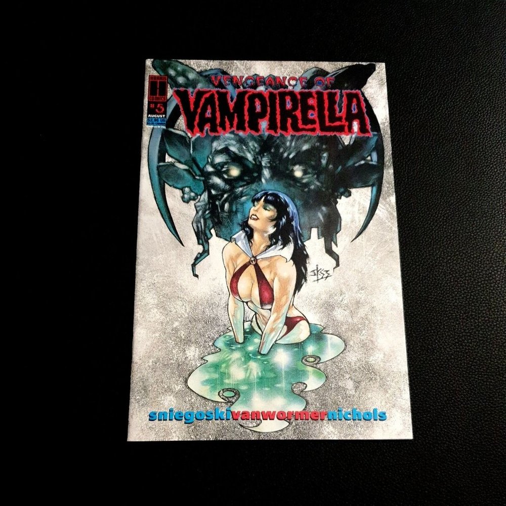 Harris Comics Vengeance of Vampirella 5 Aug 1994 Book Collector Sniegoski